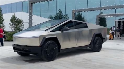 box looking electric car|2024 Tesla Cybertruck Beast Tested: Space Truckin'.